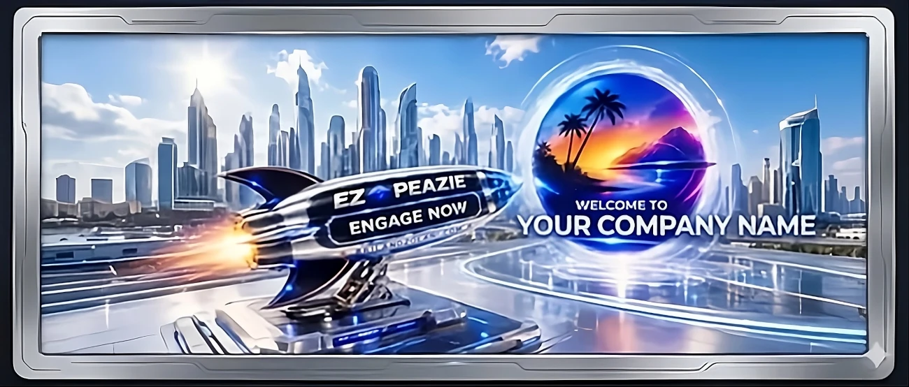 EZPeazie animated call to action rocket system for patent an app trademark lawyer and digital marketing agency campaigns